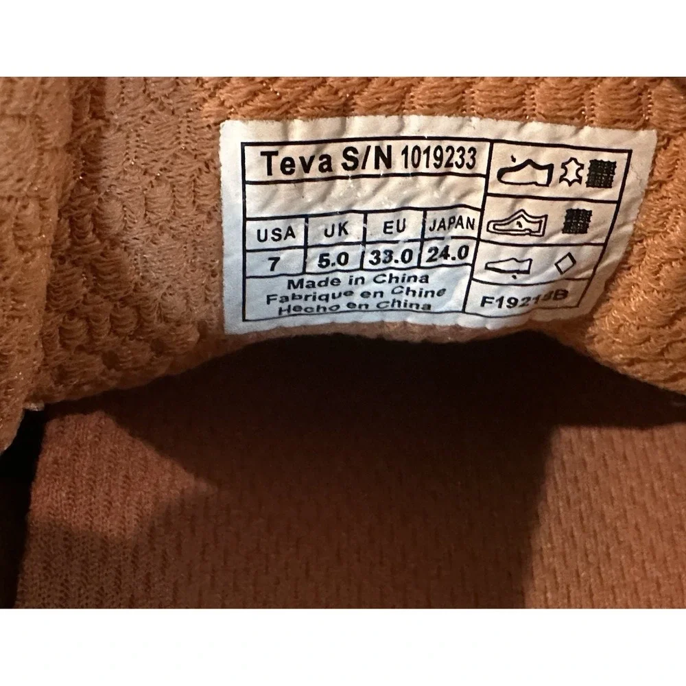 Teva Ahnu Sugarpine II Hiking Shoes Womens Size 7 1019233